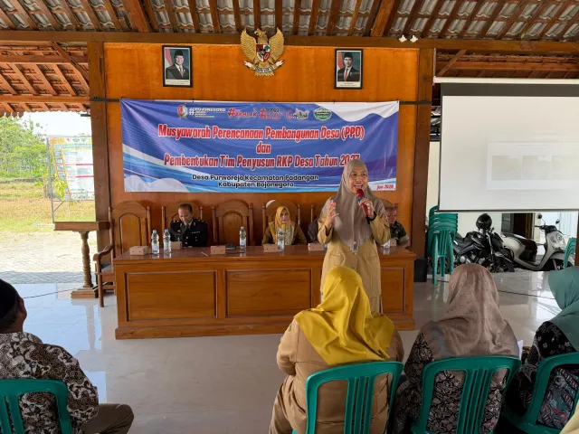 Musyawarah Perencanaan Pembangunan Desa (Musrenbangdes) dan Pembentukan Tim Penyusun RKP Desa Tahun 2027 Desa Purworejo