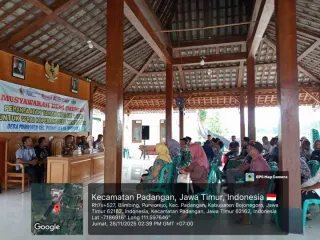 Musdes Pemanfaatan Tanah Kas Desa untuk Pembangunan Gerai Koperasi Desa Merah Putih Desa Purworejo, Padangan, Bojonegoro
